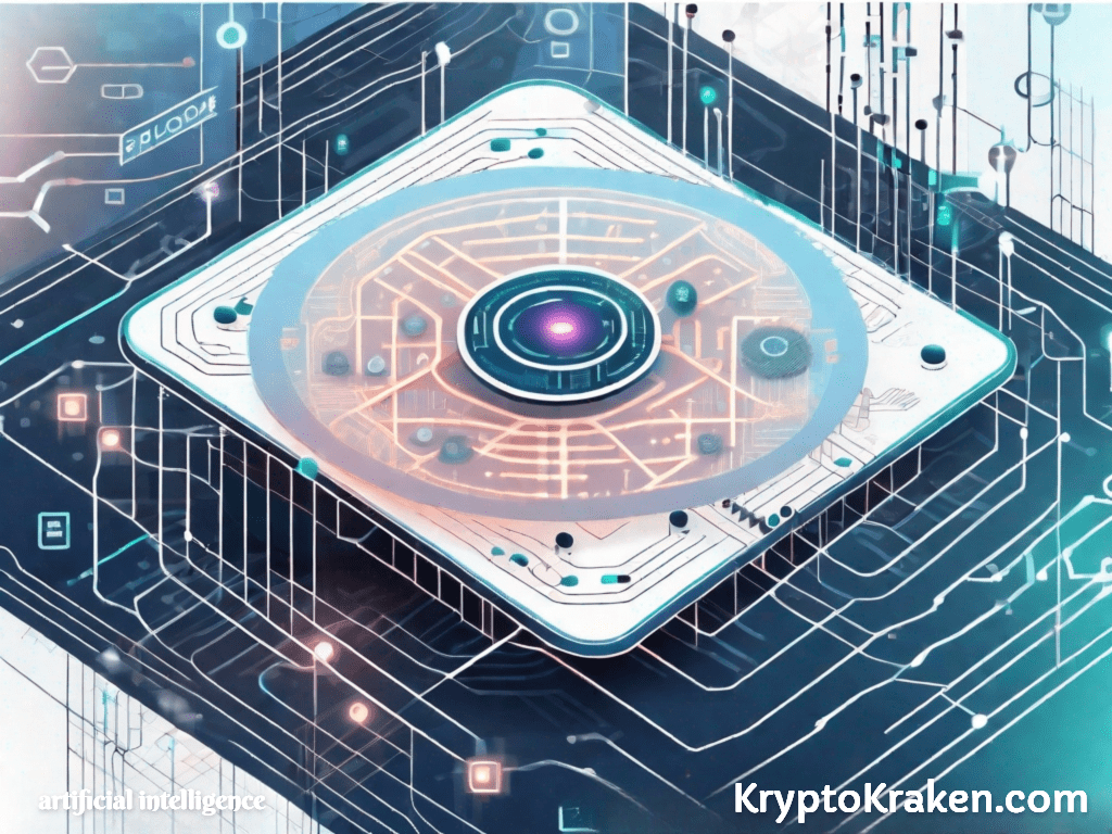 image of computer chip represents Exploring the Applications of Artificial Intelligence in Smart Contracts