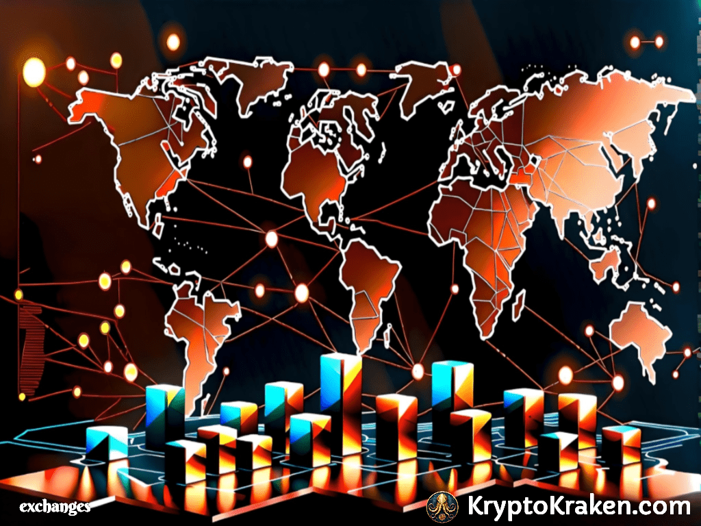 colorful world flat map represents What Is a Cryptocurrency Exchange? An Overview of the Basics