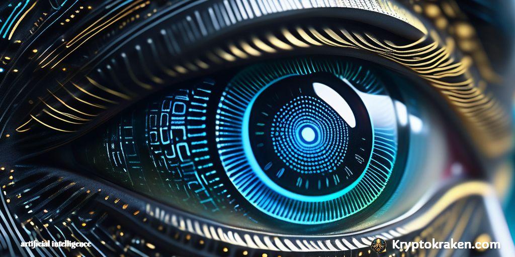 ai eye represents artificial intelligence in smart contracts