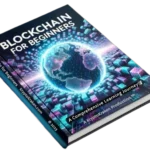 Blockchain for Beginners Course Textbook with Globe and Network Graphics