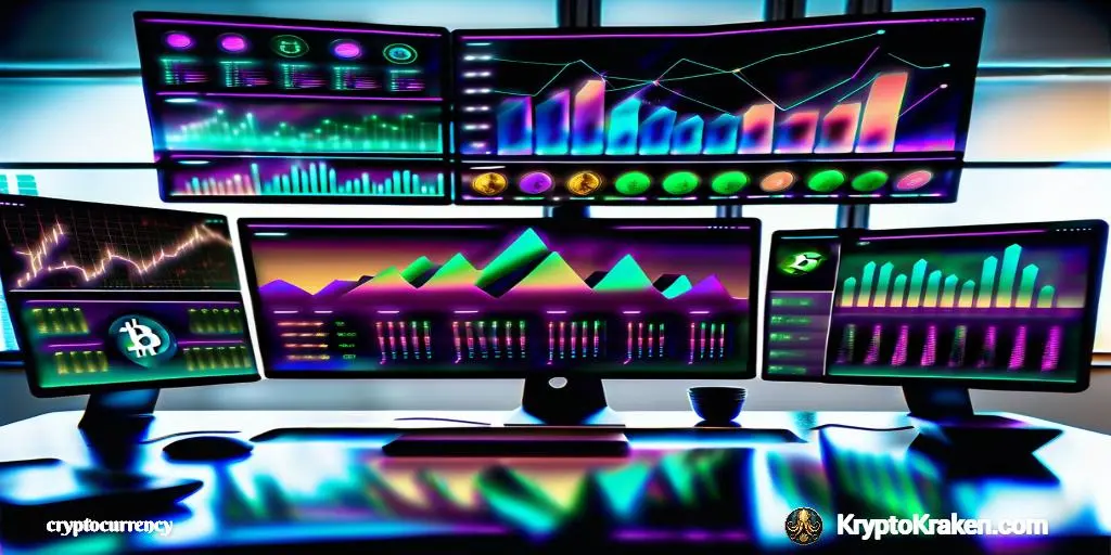 computer screens represent evaluating cryptocureency trading platforms